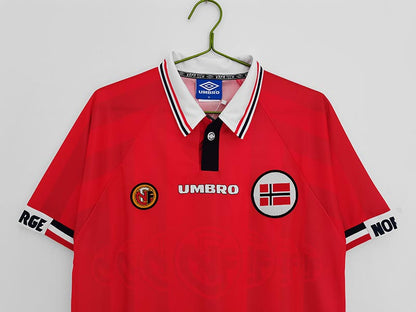 1998-1999 Norway Home Football Jersey 1:1 Copy (S~2XL)