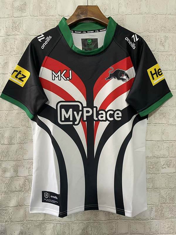 NRL Penrith Panthers 2025 Mens Special Rugby Football Jersey White (S-5XL) - AIDK Sport