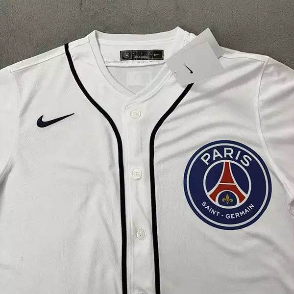 Paris Saint-Germain PSG x MLB Nike Limited Jersey White (S~4XL) - AIDK Sport