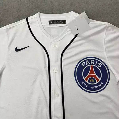Paris Saint-Germain PSG x MLB Nike Limited Jersey White (S~4XL) - AIDK Sport