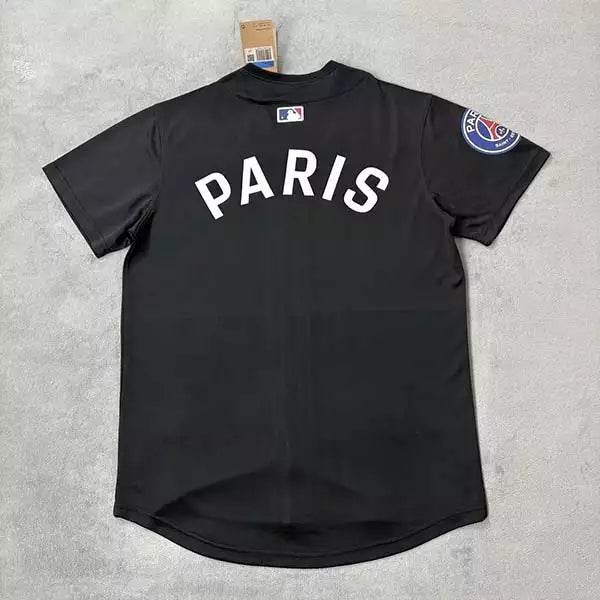 Paris Saint-Germain PSG x MLB Nike Limited Jersey Black (S~4XL) - AIDK Sport