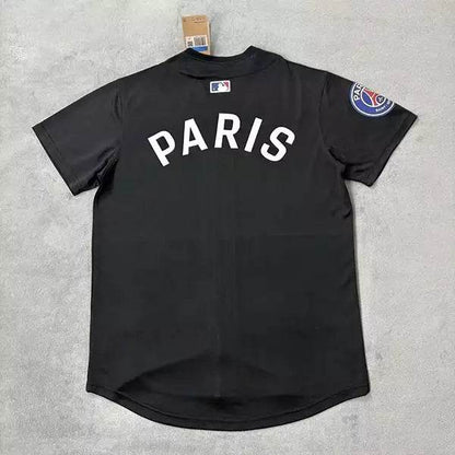 Paris Saint-Germain PSG x MLB Nike Limited Jersey Black (S~4XL) - AIDK Sport