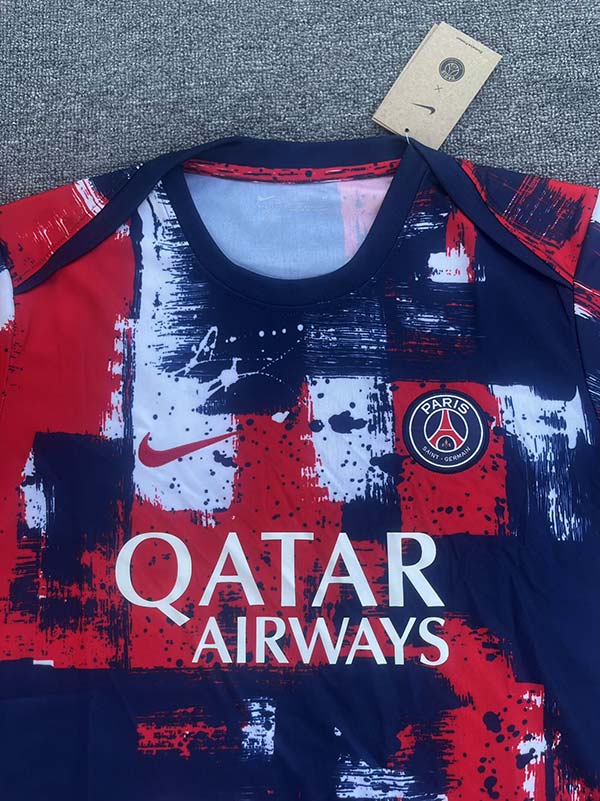 PSG 2024/25 Pre Match Top - Navy 1:1 Copy (S~4XL)