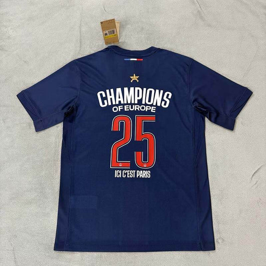 PSG UCL Champions 2025 European Champions Football Shirt (S~4XL) - AIDK Sport