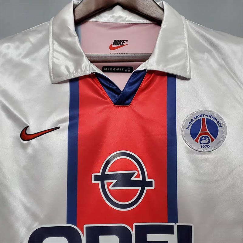 1998-1999 Paris Saint-Germain Away Football Shirt 1:1 Copy (S~2XL)