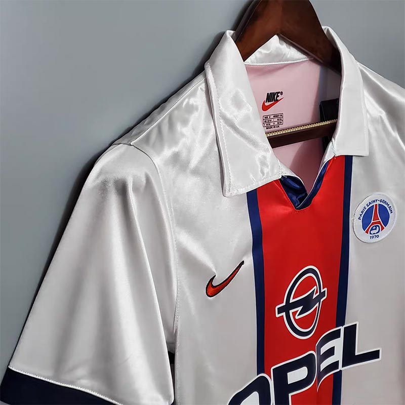 1998-1999 Paris Saint-Germain Away Football Shirt 1:1 Copy (S~2XL)