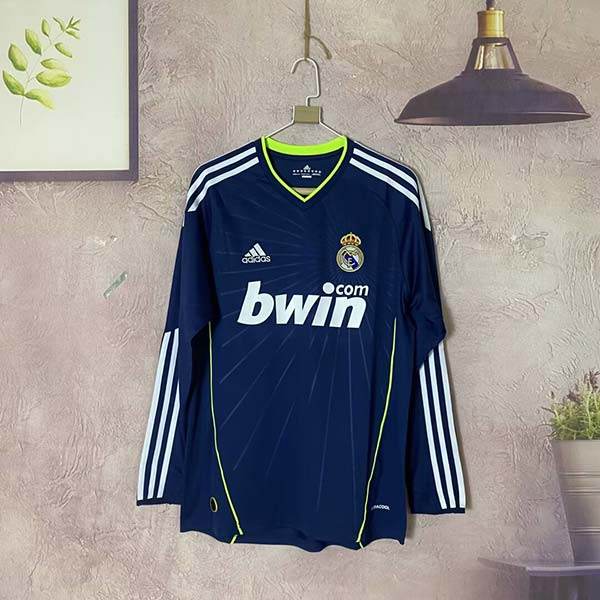 2010-11 Real Madrid Away Football Jersey Long Sleeve 1:1 Copy - AIDK Sport