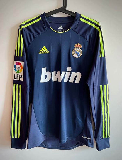 2012-13 Real Madrid Away Football Jersey Long Sleeve 1:1 Copy - AIDK Sport