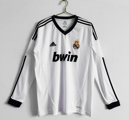 2012-13 Real Madrid Home Football Jersey Long Sleeve 1:1 Copy