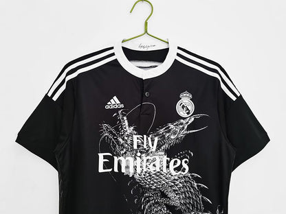 2014-15 Retro Real Madrid Fourth Football Dragon Kit 1:1 Copy (S~2XL)