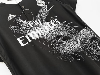 2014-15 Retro Real Madrid Fourth Football Dragon Kit 1:1 Copy (S~2XL)