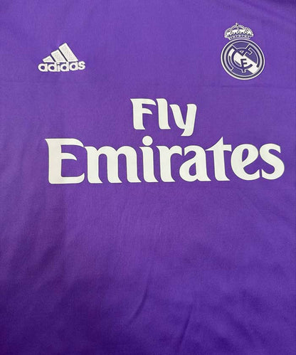 2016-17 Retro Real Madrid Away Football Full Kit 1:1 Copy (KIDS)