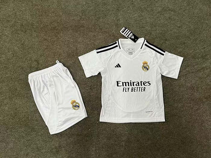 Real Madrid 2024/25 Home Football Full Kit 1:1 Copy (KIDS)