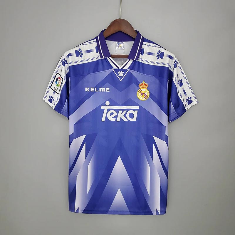 1996-97 Real Madrid Away Football Jersey 1:1 Thai Quality (S~2XL)