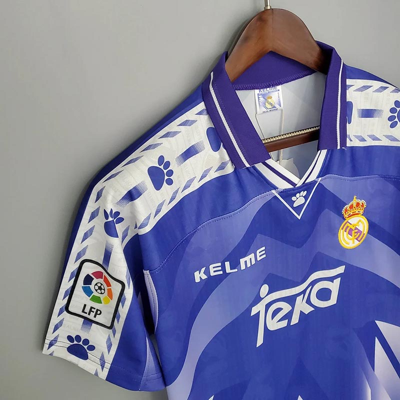 1996-97 Real Madrid Away Football Jersey 1:1 Thai Quality (S~2XL)