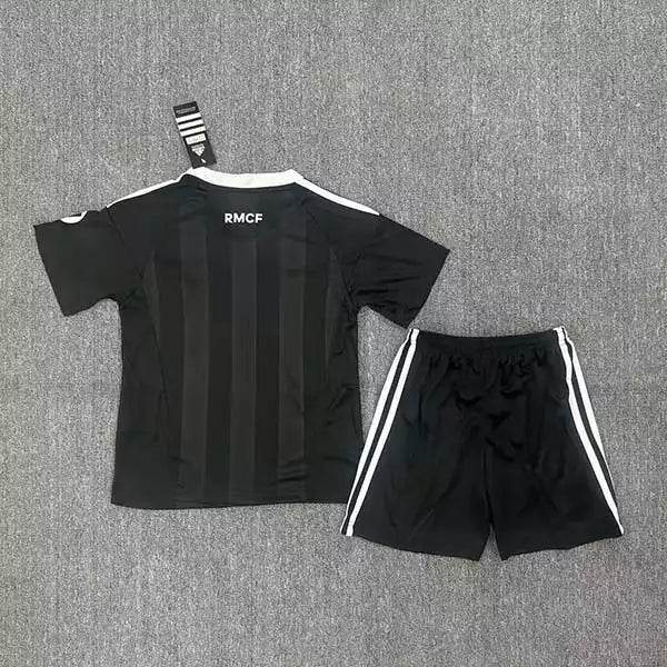 Real Madrid 2025/26 Goalkeeper Football Full Kit Black (KIDS) - AIDK Sport