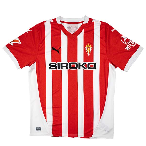 Sporting Gijon 2024/25 Home Football Jersey 1:1 Copy (S~2XL)