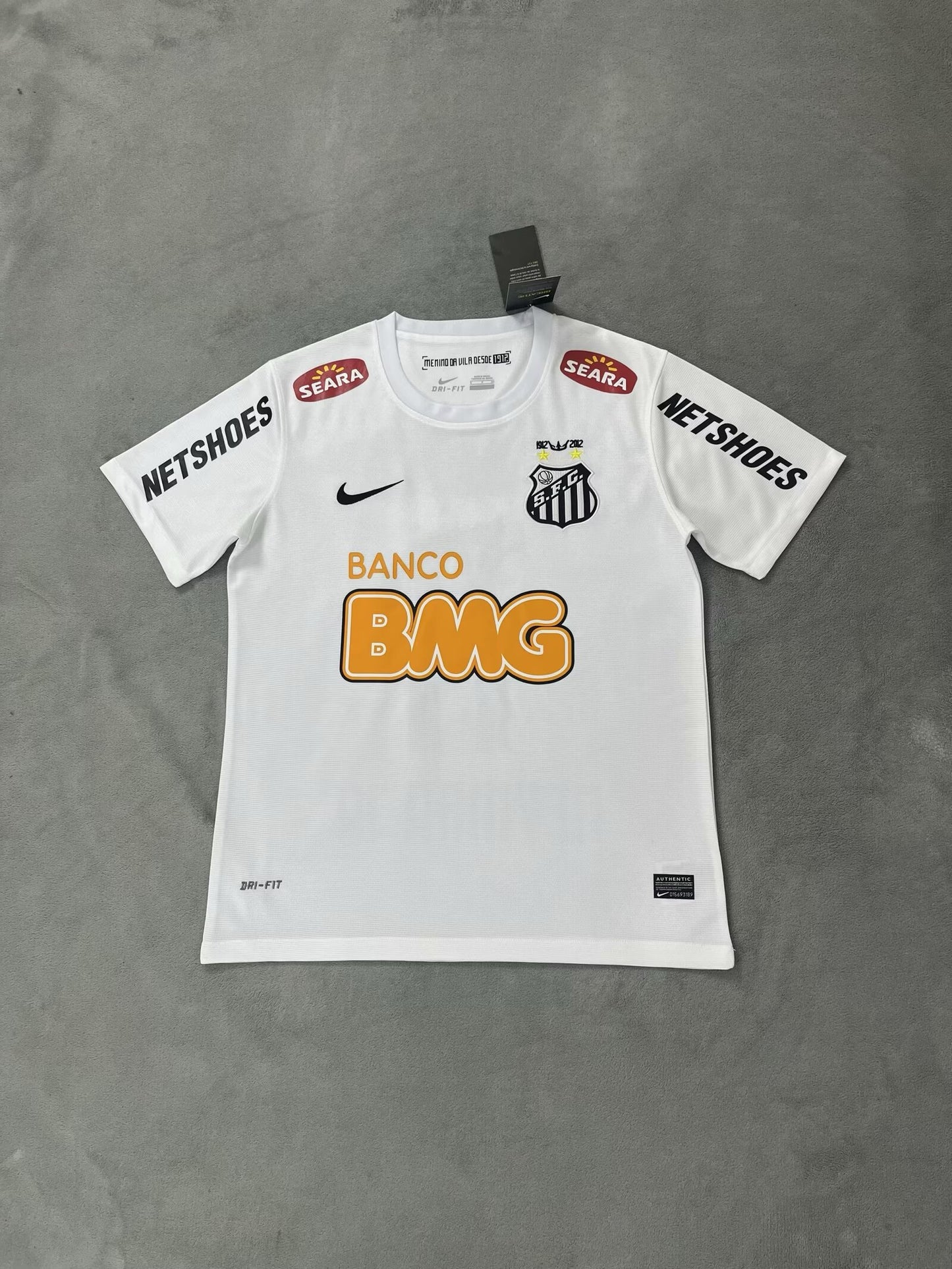 2012-2013 Santos Home Football Jersey NEYMAR #11