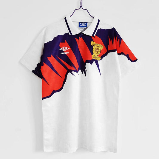 1990-92 Retro Scotland Away Football Jersey 1:1 Thai Quality (S~2XL)