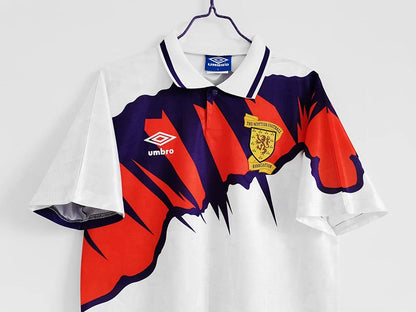 1990-92 Retro Scotland Away Football Jersey 1:1 Thai Quality (S~2XL)