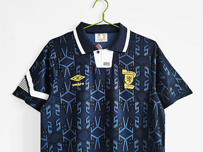 1990-92 Retro Scotland Home Football Jersey 1:1 Thai Quality (S~2XL)