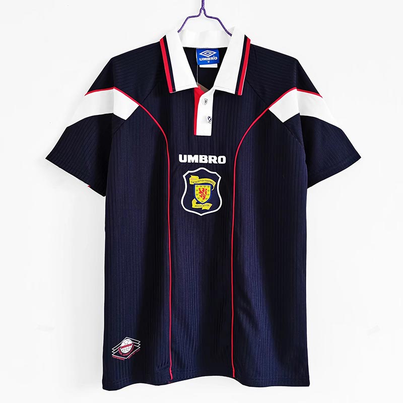 1996-98 Scotland Home Retro Football Jersey 1:1 Copy (S~2XL)