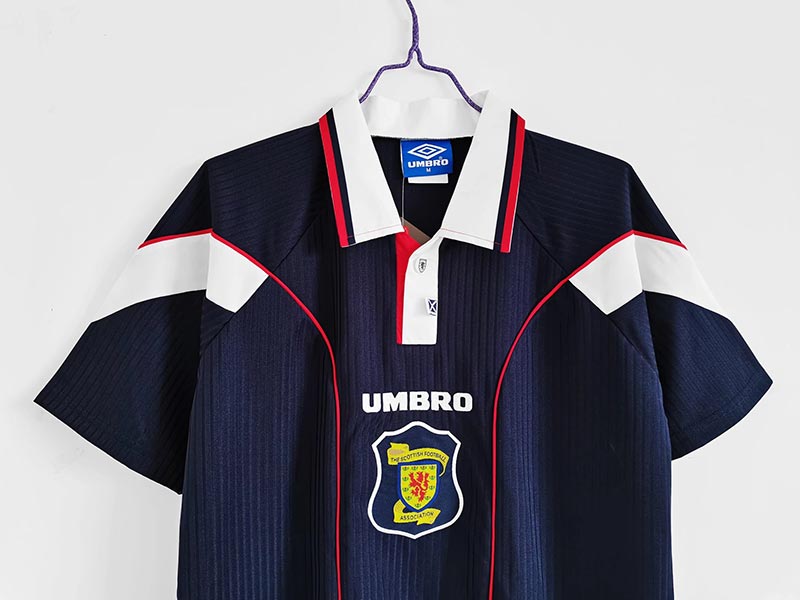 1996-98 Scotland Home Retro Football Jersey 1:1 Copy (S~2XL)