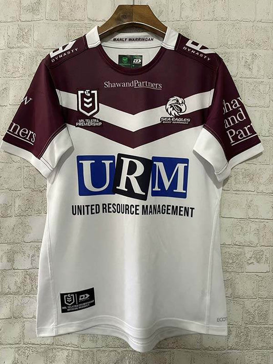 NRL Manly-Warringah Sea Eagles 2025 Mens Away Rugby Jersey (S-5XL) - AIDK Sport