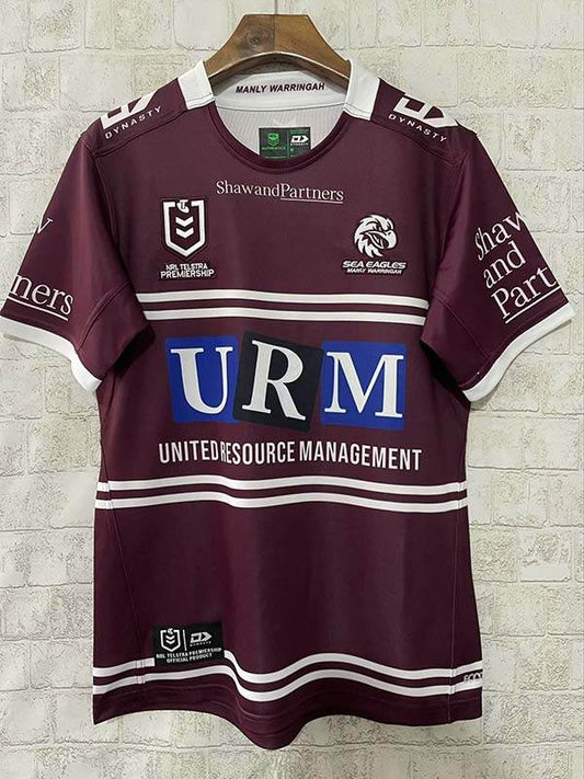 NRL Manly-Warringah Sea Eagles 2025 Mens Home Rugby Jersey (S-5XL) - AIDK Sport