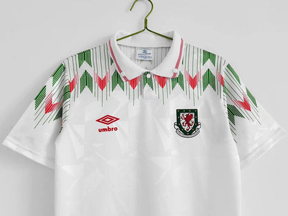 1990-92 Retro Wales Away Football Jersey 1:1 Thai Quality (S~2XL)