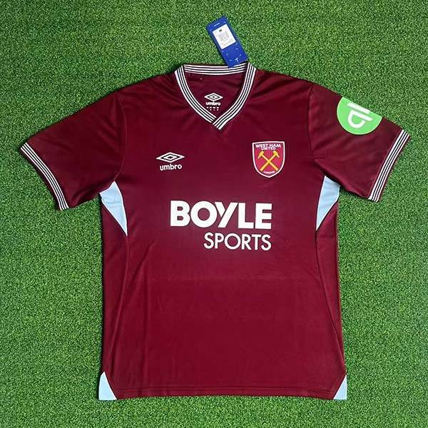 West Ham 2025/26 Home Football Jersey 1:1 Copy (S~4XL) - AIDK Sport