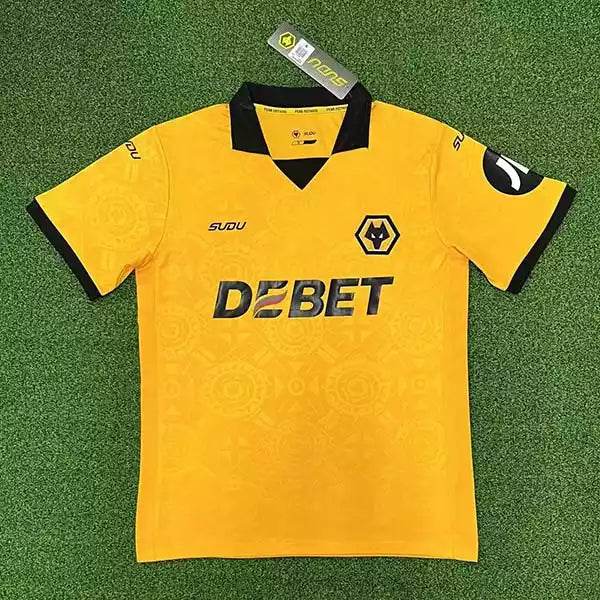 Wolves 2025/26 Home Football Jersey 1:1 Copy (S~4XL) - AIDK Sport